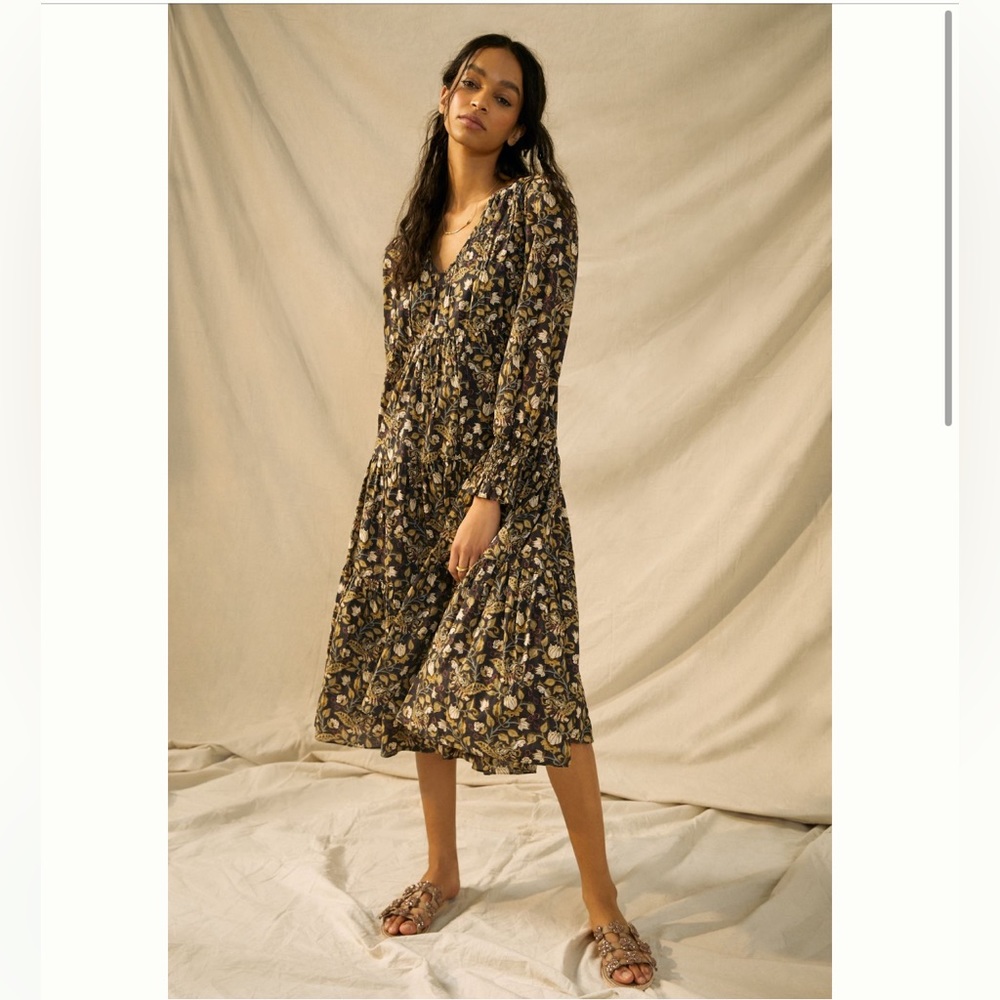 Anthropologie Let Me Be Odette Dress